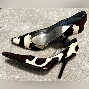 Guess Cowhide High Heel Pump